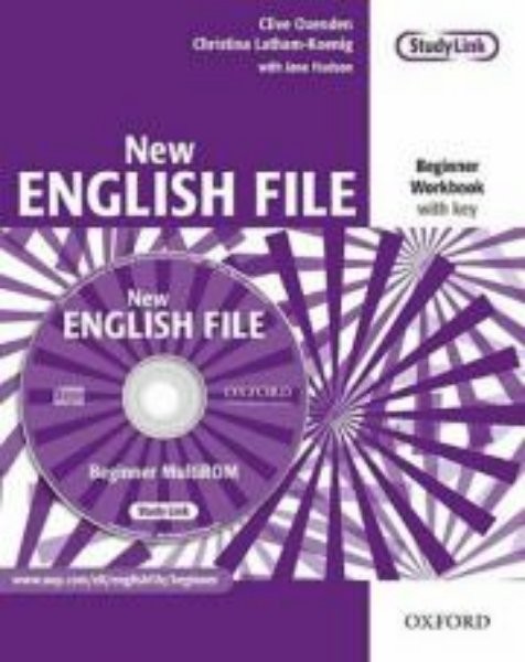 NEW ENGLISH FILE BEGINNER WORKBOOK WITH KEY+ MultiROM PACK -. - Náhled učebnice