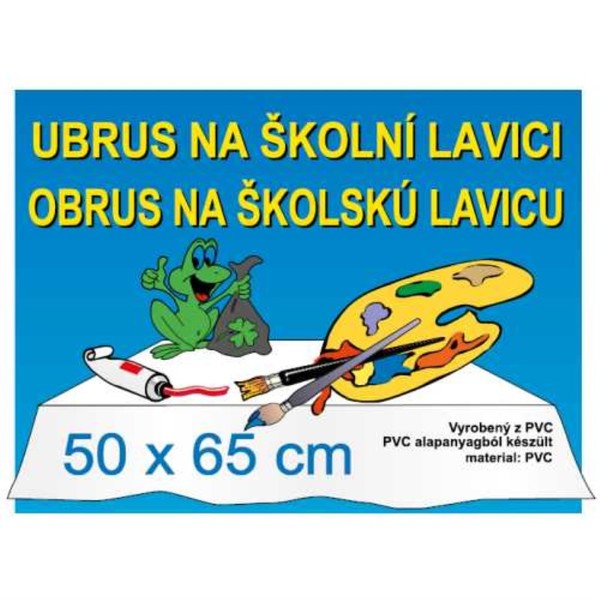 Ubrus na školní lavice