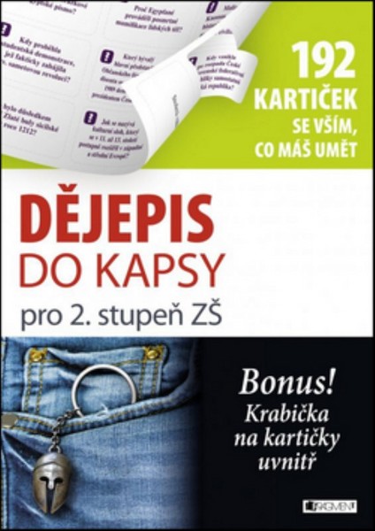 Dějepis do kapsy pro 2. stupeň ZŠ (192 kartiček)