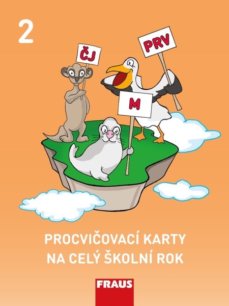 Procvičovací karty na celý školní rok 2.ročník ZŠ