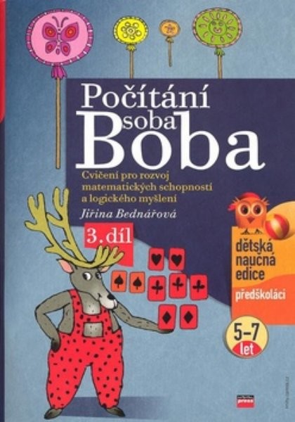 Počítání soba Boba 3.díl (pro děti od 5 do 7 let)