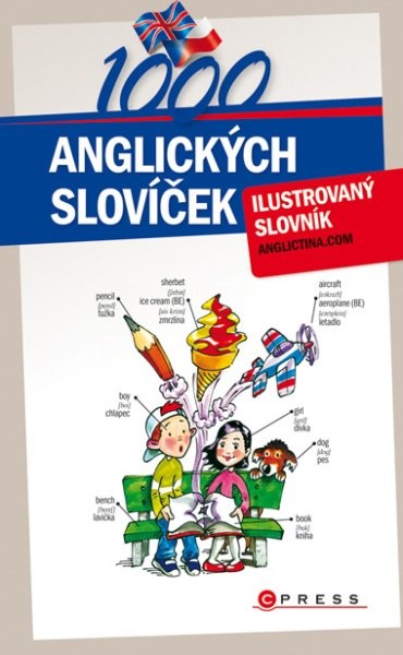 1000 anglických slovíček - Ilustrovaný slovník