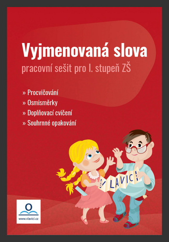 Vyjmenovaná slova - pracovní sešit pro 1.stupeň ZŠ