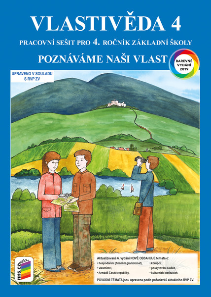 Vlastivěda 4.r. - Poznáváme naši vlast - pracovní sešit barevný