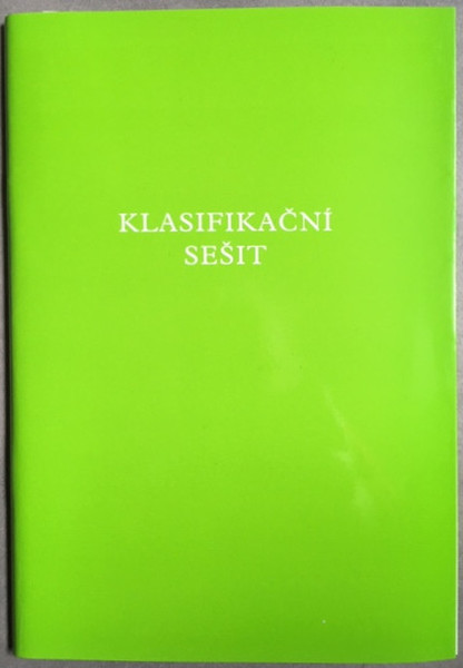 Klasifikační sešit