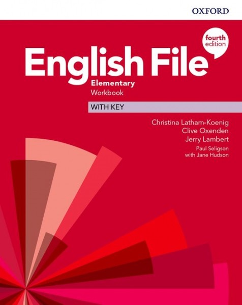 English File Fourth Edition Elementary Workbook with Answer Key