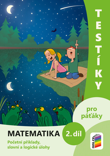 Testíky pro páťáky - Matematika 2.díl (barevný pracovní sešit)