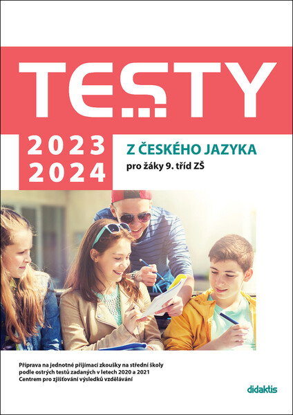 Testy 2023-2024 z českého jazyka pro žáky 9. tříd ZŠ