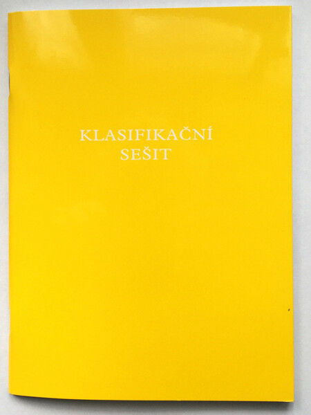 Klasifikační sešit