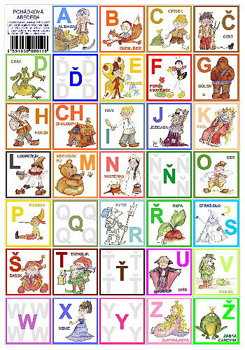 Pexeso - Pohádková abeceda