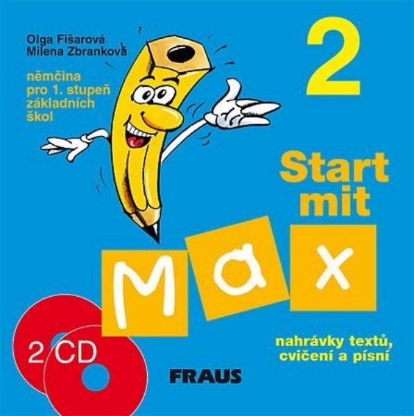 Start mit Max 2 - audio CD k učebnici /2ks/