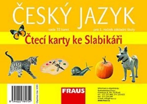 Slabikář - Čtecí karty pro 1.r. ZŠ