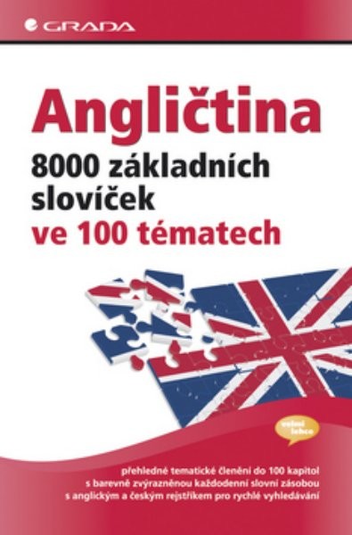Angličtina - 8000 základních slovíček ve 100 tématech