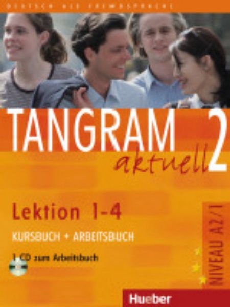 Tangram aktuell 2 (Lektion 1-4) Kursbuch + Arbeitsbuch + CD