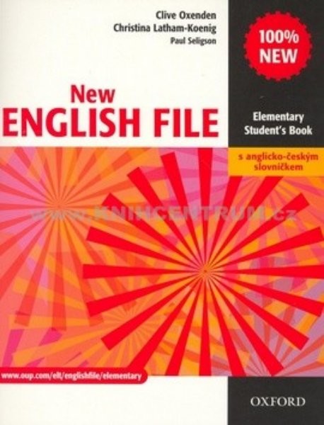 New English File Elementary - Student´s book + slovníček (učebnice)