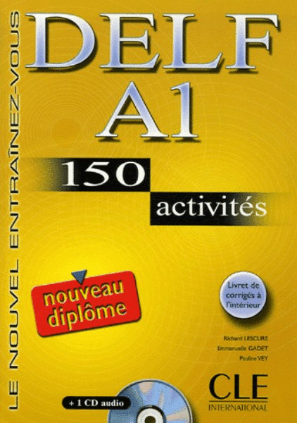 DELF A1 150 activités (nouveau diplome) + klíč + audio CD