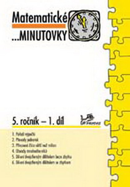 Matematické minutovky 5.r. - 1.díl