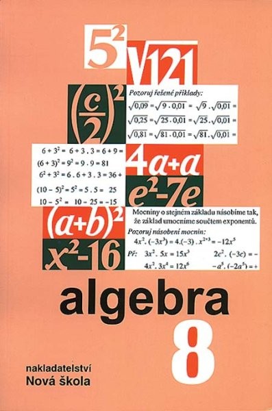 Algebra 8.r. - učebnice