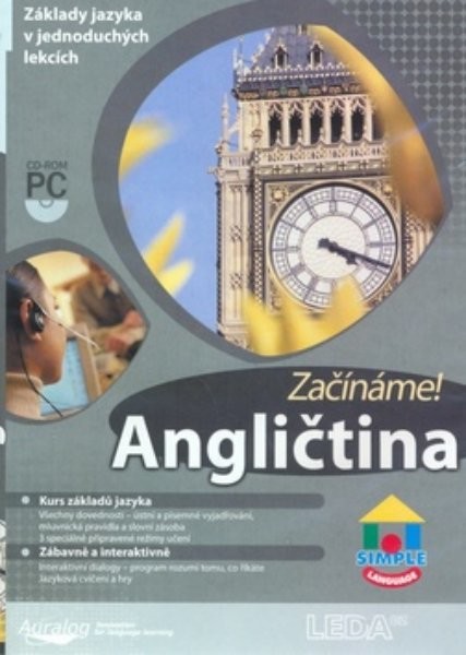 Začínáme! Angličtina CD-ROM (Základy jazyka v jednoduchých lekcích)