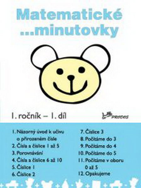 Matematické minutovky 1.r. - 1.díl