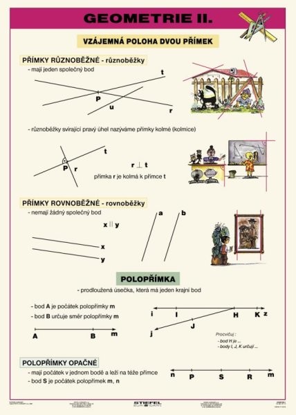 Geometrie II (tabulka, A4)