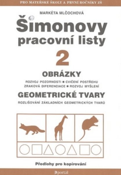 Šimonovy pracovní listy 2 - Obrázky, geometrické tvary