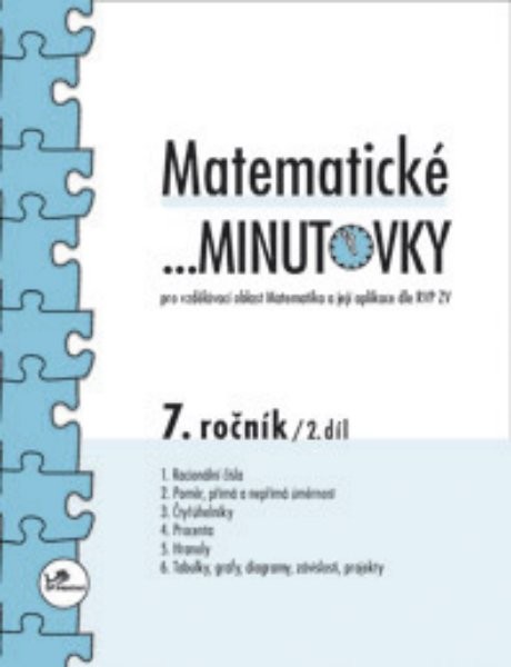 Matematické minutovky 7.r. - 2.díl