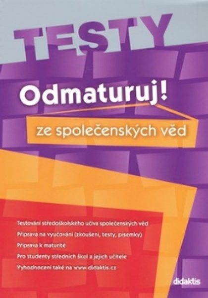 Odmaturuj ze společenských věd - TESTY