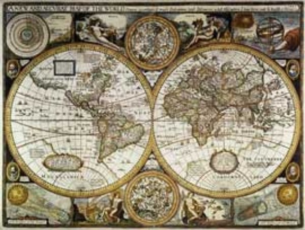 Antický svět - nástěnná mapa (90 x 70 cm)