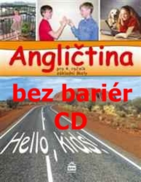 Angličtina 4.r. ZŠ - Hello,kids ! Angličtina bez bariér CD-ROM pro dyslektiky