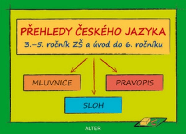 Přehledy českého jazyka 3. - 5. ročník ZŠ a úvod do 6. ročníku
