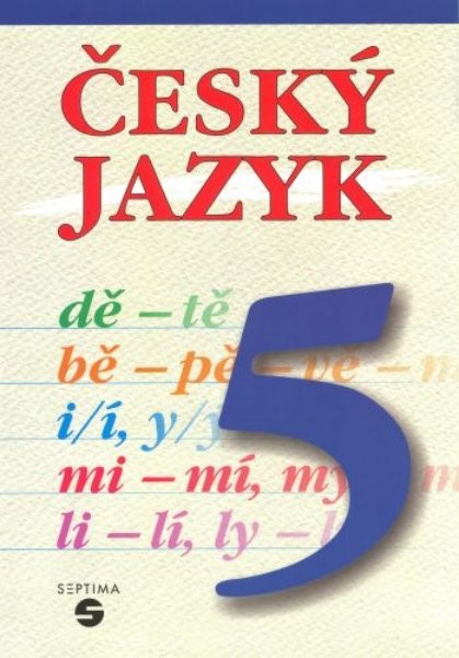 Český jazyk pro 5. ročník ZŠ praktické - Učebnice