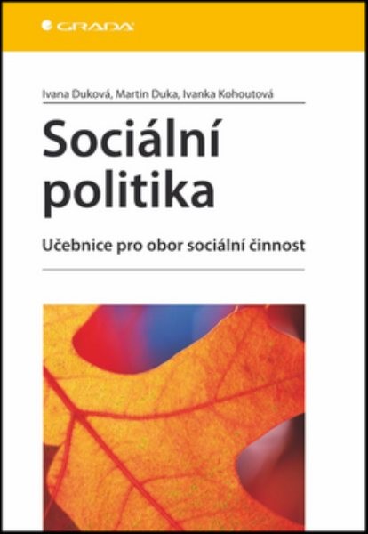 Sociální politika - Učebnice pro obor sociální činnost