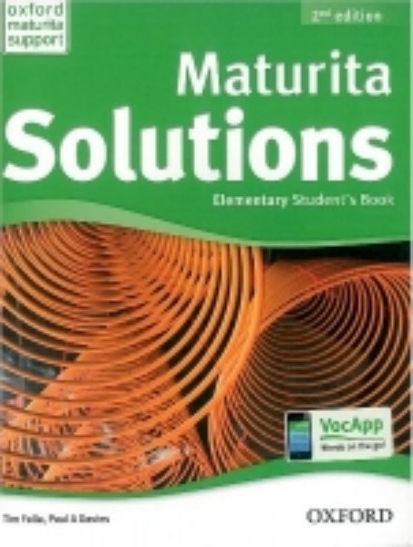 Maturita Solutions 2nd Edition Elementary Students Book (učebnice)