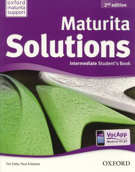 Maturita Solutions 2nd Edition Intermediate Students Book (učebnice)