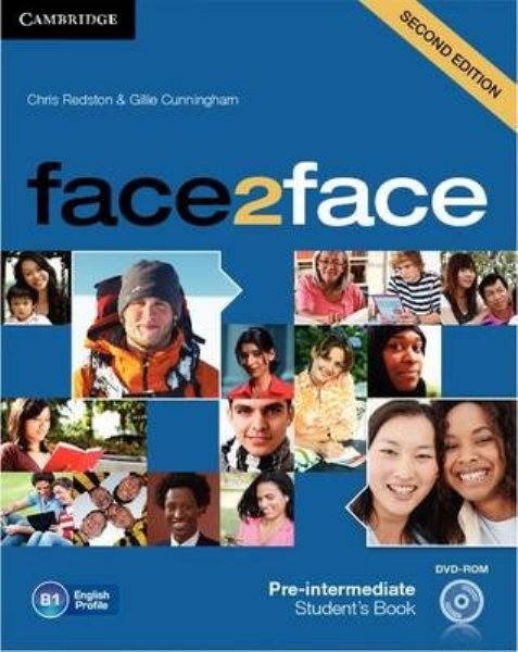 Face2face 2nd edition Pre-intermediate Student´s Book with DVD-ROM (učebnice)