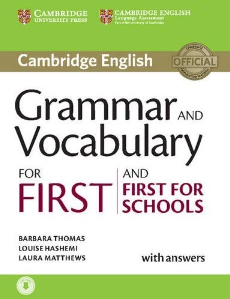Grammar and Vocabulary for First an First for Schools with answers