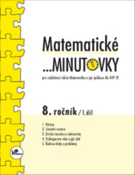 Matematické minutovky 8.r. - 1.díl