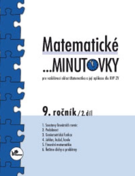 Matematické minutovky 9.r. - 2.díl